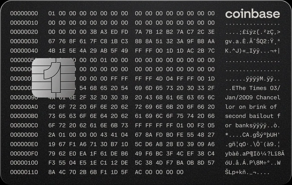 Coinbase One Card