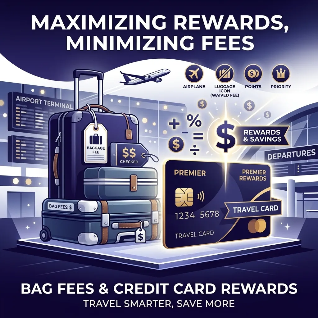 Airline Bag Fees Just Jumped to $45: Which Credit Card Actually Pays For Itself?