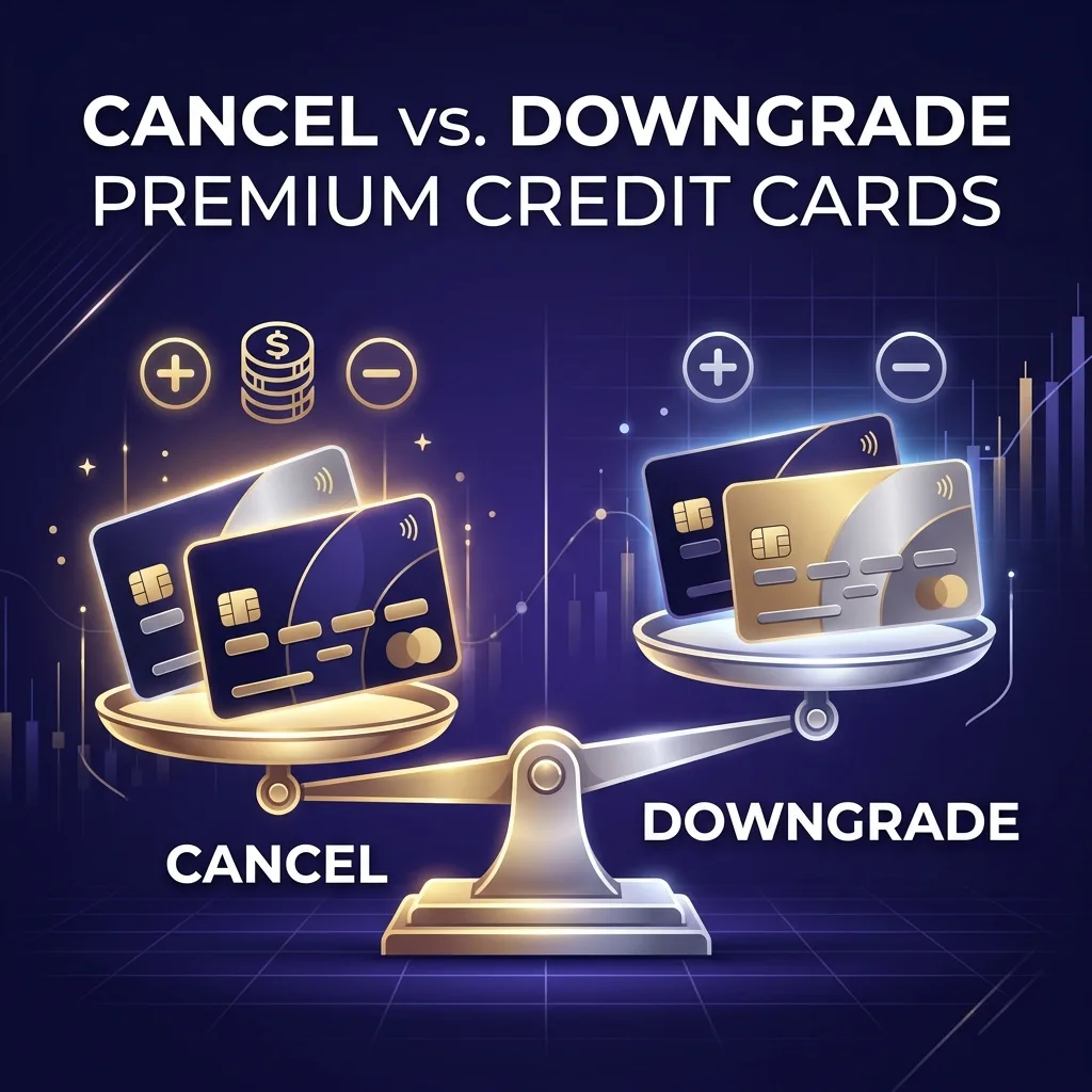 Cancel vs. Downgrade in 2026: The Annual Fee Math for Sapphire Reserve, Venture X, Platinum, and Gold