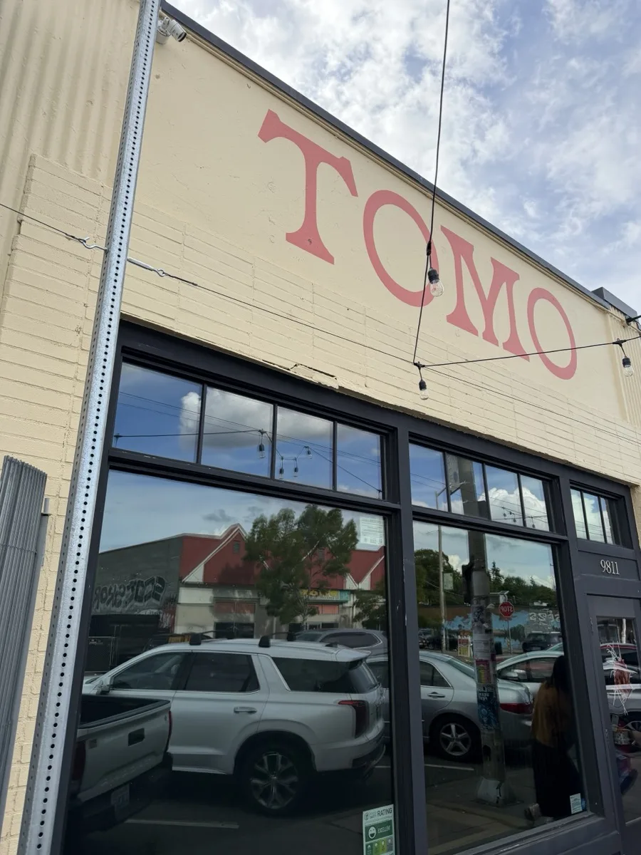 The TOMO storefront on 16th Avenue Southwest in White Center, Seattle